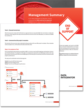 Preview of the OWB to ODI migration white paper